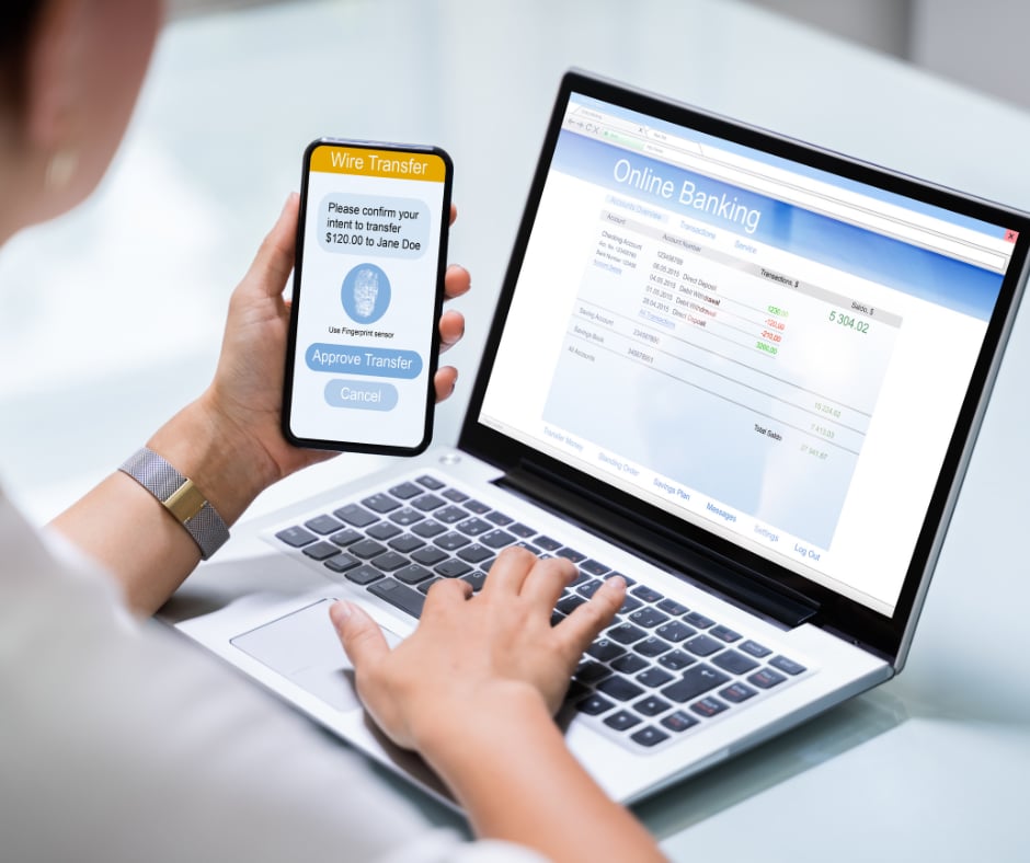 Multi-factor authentication prompt on a smartphone, illustrating MFA setup for Carlisle businesses on Microsoft 365.